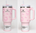 Stanley x Hello Kitty Quencher H2.0 Tumbler – Pink Edition (40 oz)