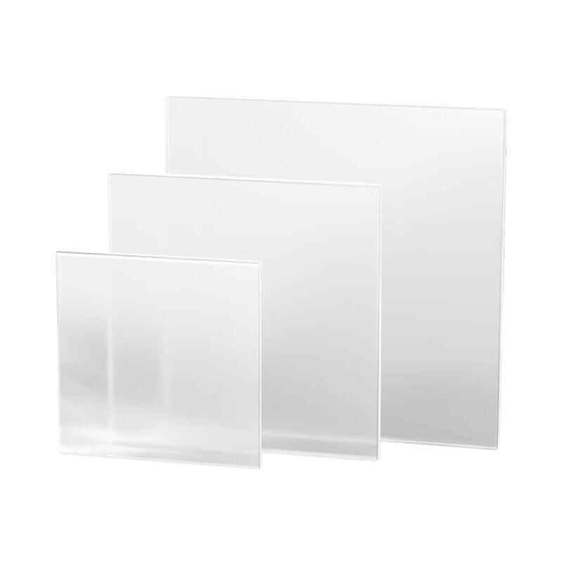 20pcs 11.81" x 15.75" Clear Acrylic/Plexiglass Sheet 12mm Thick, Plastic Sheet Transparent Board Panel for Glass, DIY Project,Picture Frame, Paintings, Art Craft
