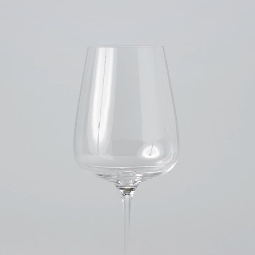 Fable Premium Wine Set - Includes 4 Crystal Wine Glasses and 1 Durable Glass Carafe - Dishwasher Safe Crystalware Bundle with Matching Carafe, Clear