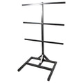 EASY-UP Pro Interchangeable Saddle & Tack Stand | Customizable Storage System | Heavy Duty Free Standing Rack | Can Hold Multiple Saddle & Pad Racks | Gray Armor Rust Resistant Finish