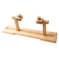 Adjustable Stitch Rack Stand, Wooden Embroidery Stitch Needlework Lap Tool -Floor Standing Tapestry Stitch