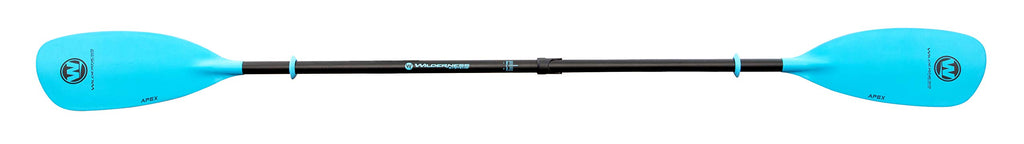 Wilderness Systems Apex Glass Recreation/Touring Kayak Paddle, Fiberglass Blade, Adjustable Carbon Fiber Shaft (220-240 cm) 8070204 Blue/Black