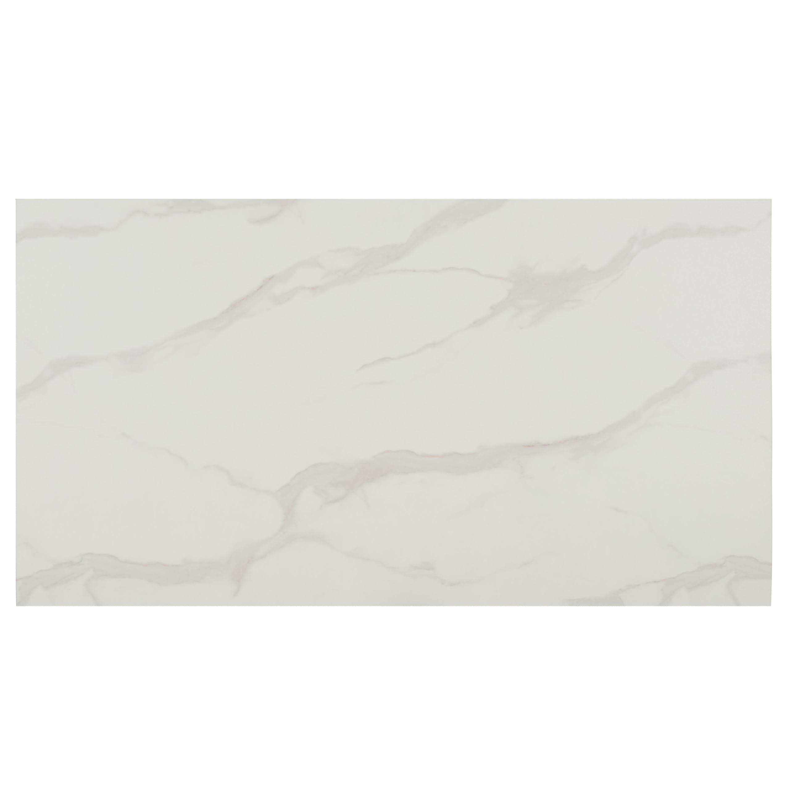 SAFAVIEH Home Collection - Aurelian White Faux Marble Rectangular Coffee Table with Lower Wood Shelf, Modern Design (COF7016A)