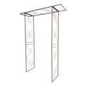 Gardener's Supply Company Modena Arch | Flat Top Garden Arch Made of Durable Powder-Coated Steel Perfect for Garden Entrance or Support for Climbing Plants & Vines