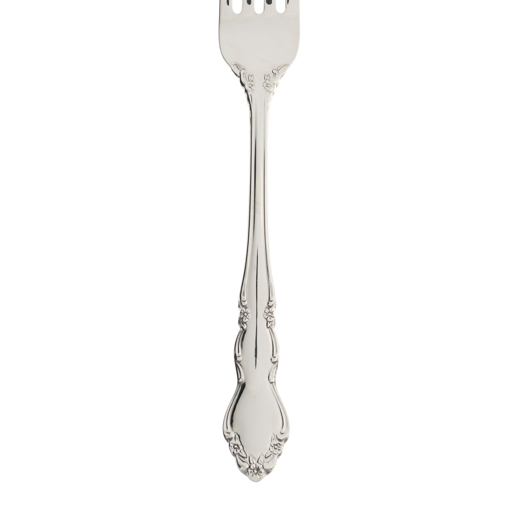 Oneida Silverware Set For 8, Dover 45-Piece Fine Flatware Set with Serving Utensils, Service For 8, 18/10 Stainless Steel, Ornate Pattern, Dishwasher Safe, Knives Spoons & Forks Set (Silver 45 Pieces)