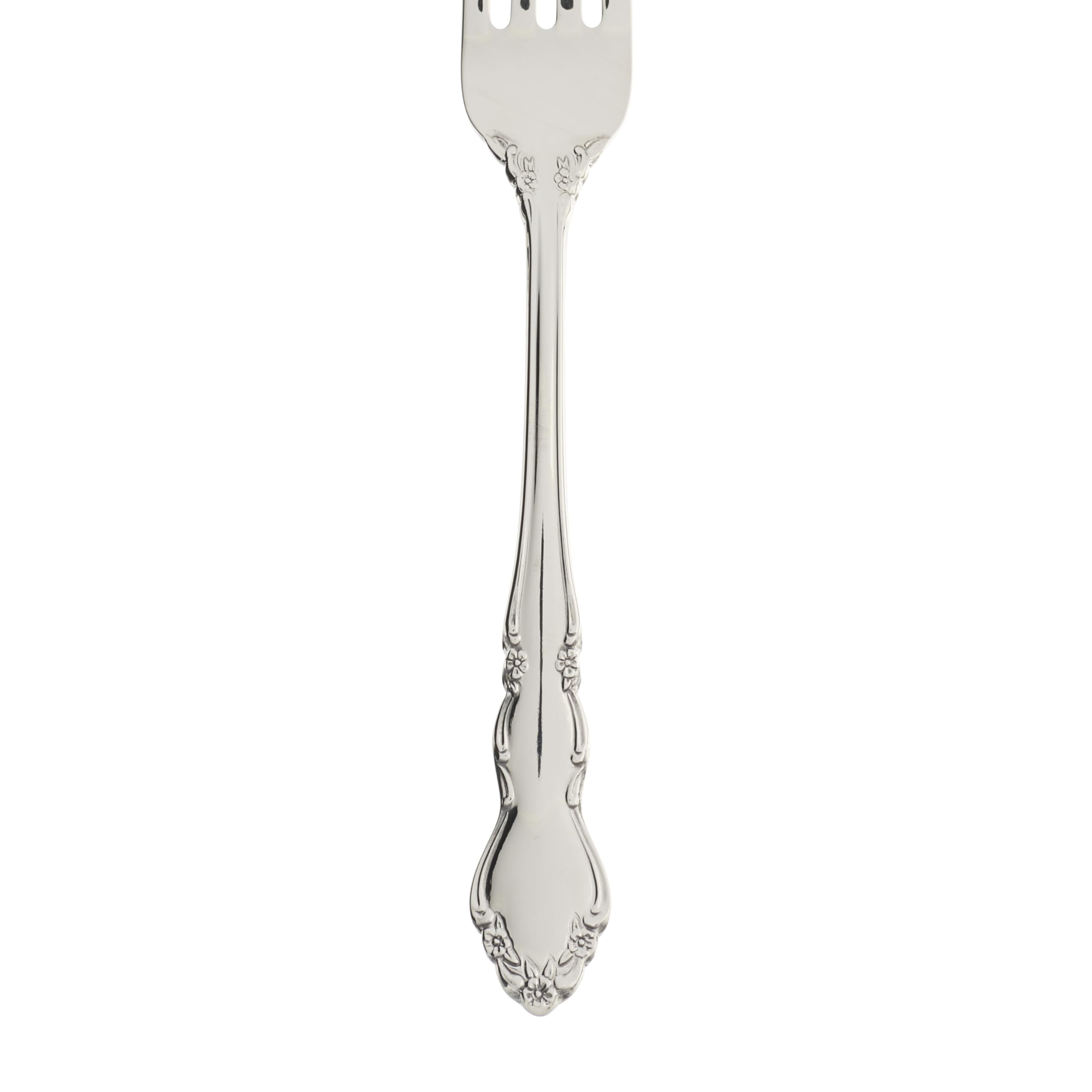 Oneida Silverware Set For 8, Dover 45-Piece Fine Flatware Set with Serving Utensils, Service For 8, 18/10 Stainless Steel, Ornate Pattern, Dishwasher Safe, Knives Spoons & Forks Set (Silver 45 Pieces)