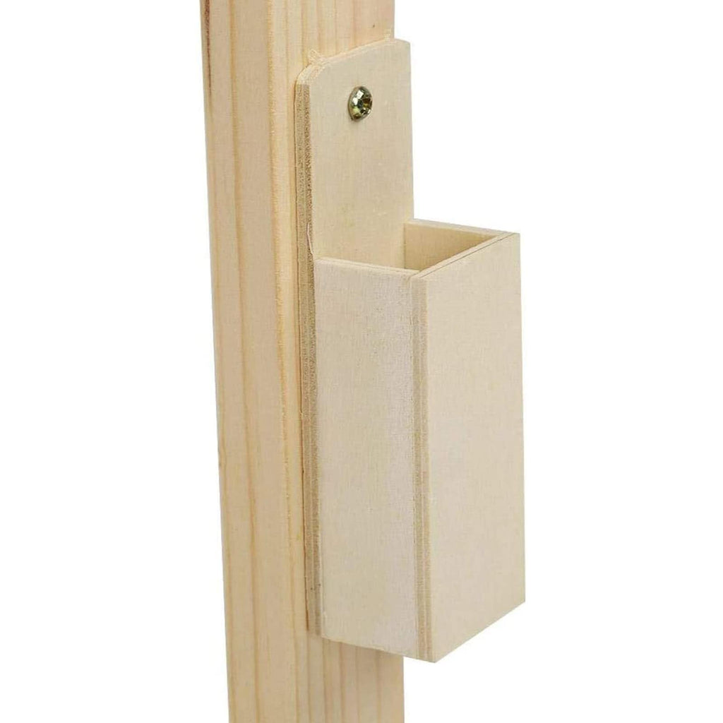 Adjustable Embroidery Stand, 360° Rotating Wooden Cross Stitch Floor Stand, PVC Tube Scroll Frame Holder