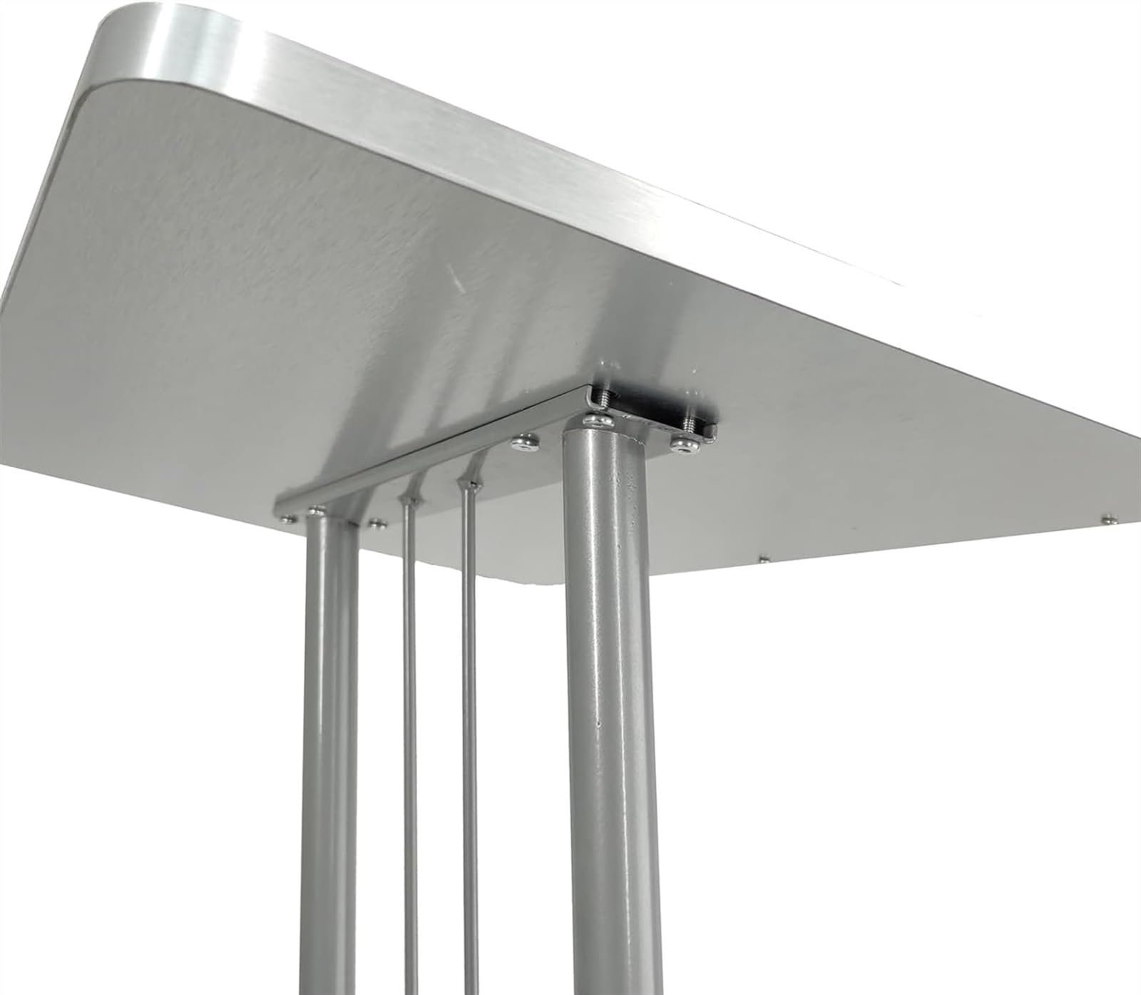 BTZHY Lectern Podium Stand, Acrylic Iron Podium School Church Stage Host Table Hotel Reception Desk Company Conference Table Commercial