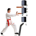 Wing Chun Wooden Man Pile, Wall Mounted Dummy for Home Martial Arts Training, Portable Device for Wall or Marble Surface