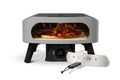 Cozze 13" Classic Portable Outdoor Pizza Oven - Fire & Stonebaked 13 Inch Pizzas in 60 Seconds - 28mbar Propane Gas Oven, Oven Door, Cordierite Pizza Stone, Built-in Thermometer, Gas Hose & Regulator