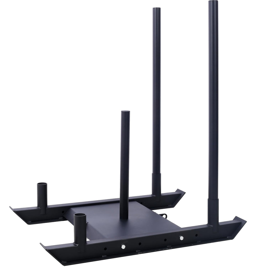 Weight Training Pull Sled, Steel Workout Equipment for Athletic Exercise and Speed Improvement