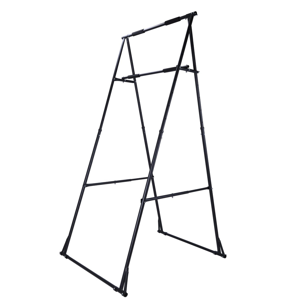 Generic Foldable Free Standing Pull Up Bar Stand Adjustable Pullup Fitness Equipment for Home Gym Strength Training