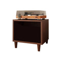 XJOYSL7921 DVD Storage Storage Rack Vinyl Record Display Cabinet Wooden Storage Shelf for Home Office CD Rack Tower