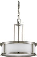 Nuvo Lighting 60/2857 Four Light Pendant, Brushed Nickel