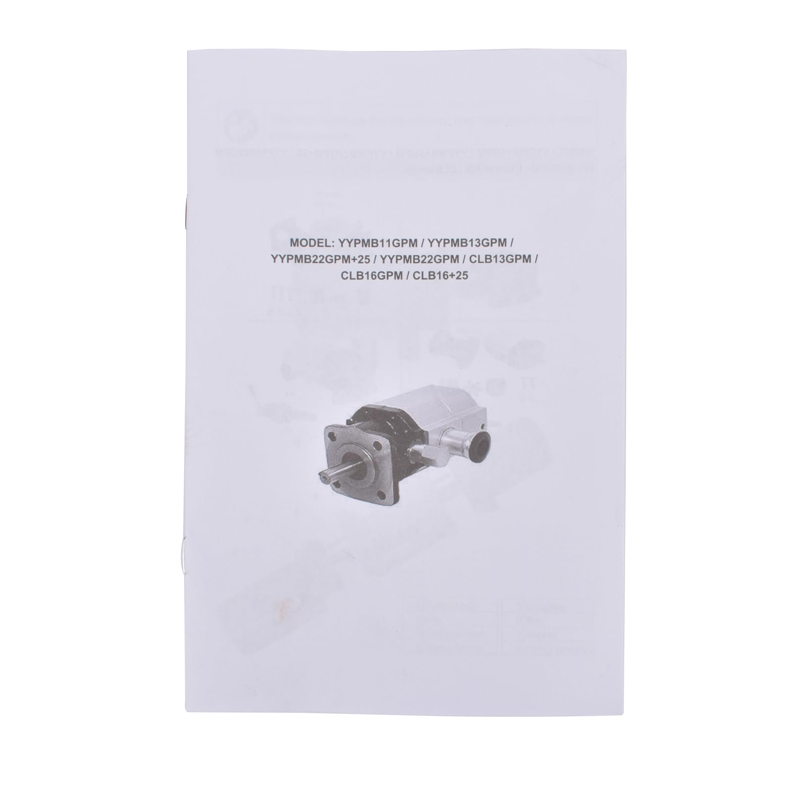 Hydraulic Wood Log Splitter Pump Kit - 22 GPM, 2 Stage 4000 PSI Aluminum Gear Pump with 3600 RPM, Includes Hydraulic Directional Control Valve, Coupling, Installation Base, and 3/4" NPT Outlet