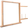 Cross Stitch Frame Large Tufting Frame for Carpet Making, Rug Punch Needle, 60x60/90*90cm(60cm x 60cm)