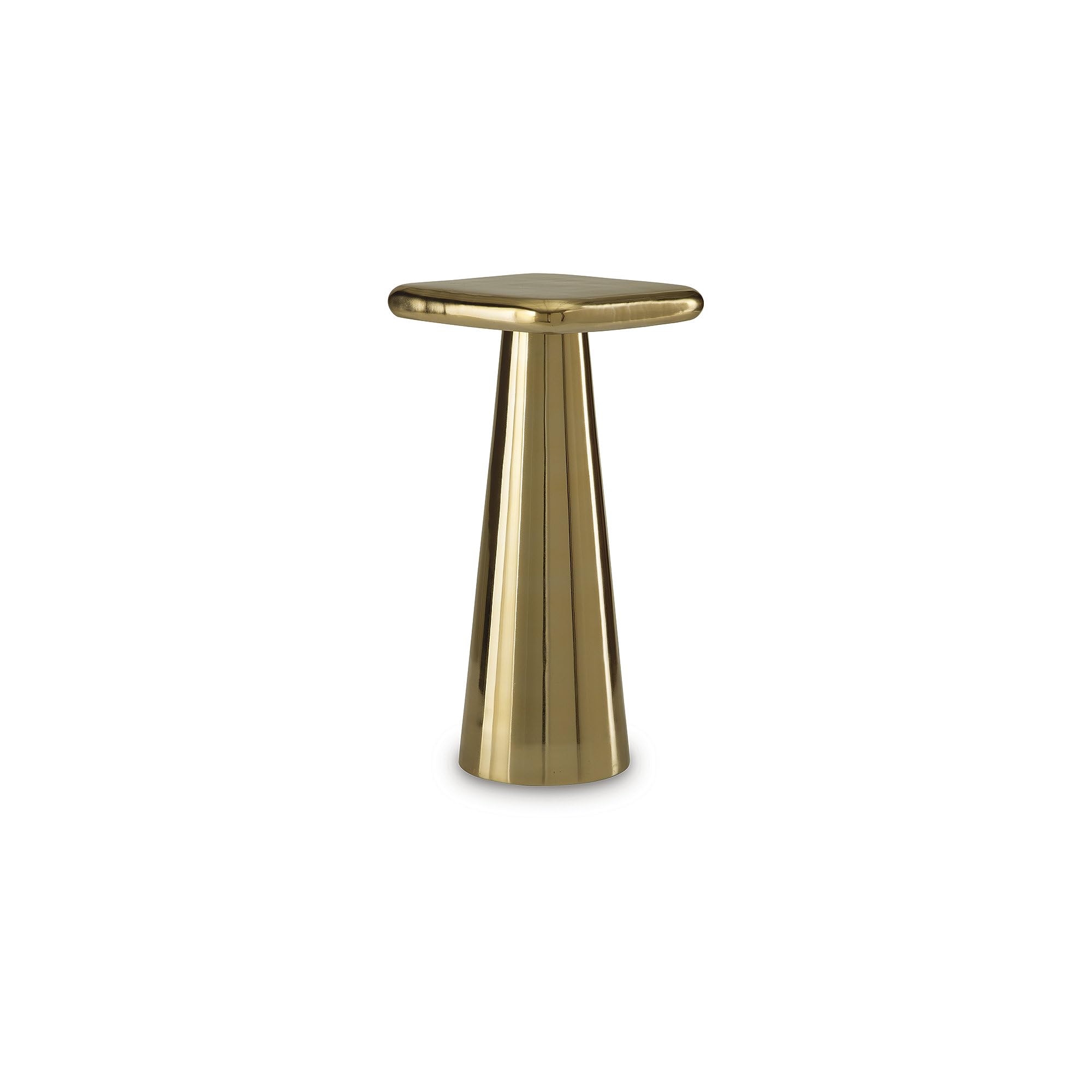 Signature Design by Ashley Dallenburg Contemporary Accent Table, Gold