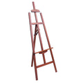 Studio Easel Wooden A-Frame Folding Pine Wood Artist Art Craft Adjustable Display Exhibition for Drawing Painting Holder