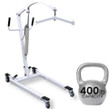 Vive Hydraulic Patient Lift for Home Use - Portable, Medical Patient Transfer Lift System - Sit to Stand Lift Assist for Elderly - Floor & Fall Elderly Lift - for Car, Wheelchair, Chair & Bed Transfer