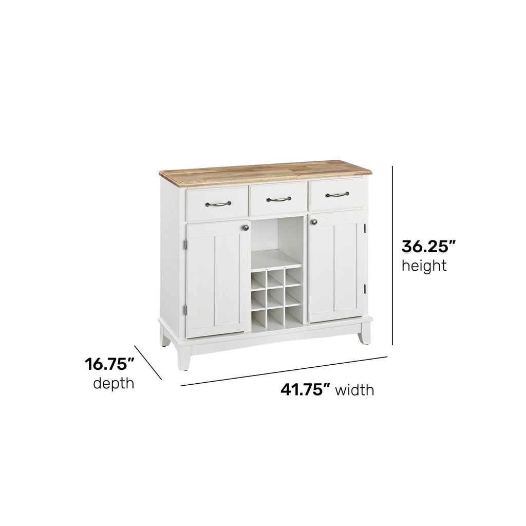 Homestyles Buffet of Buffets Off-White Buffet Server