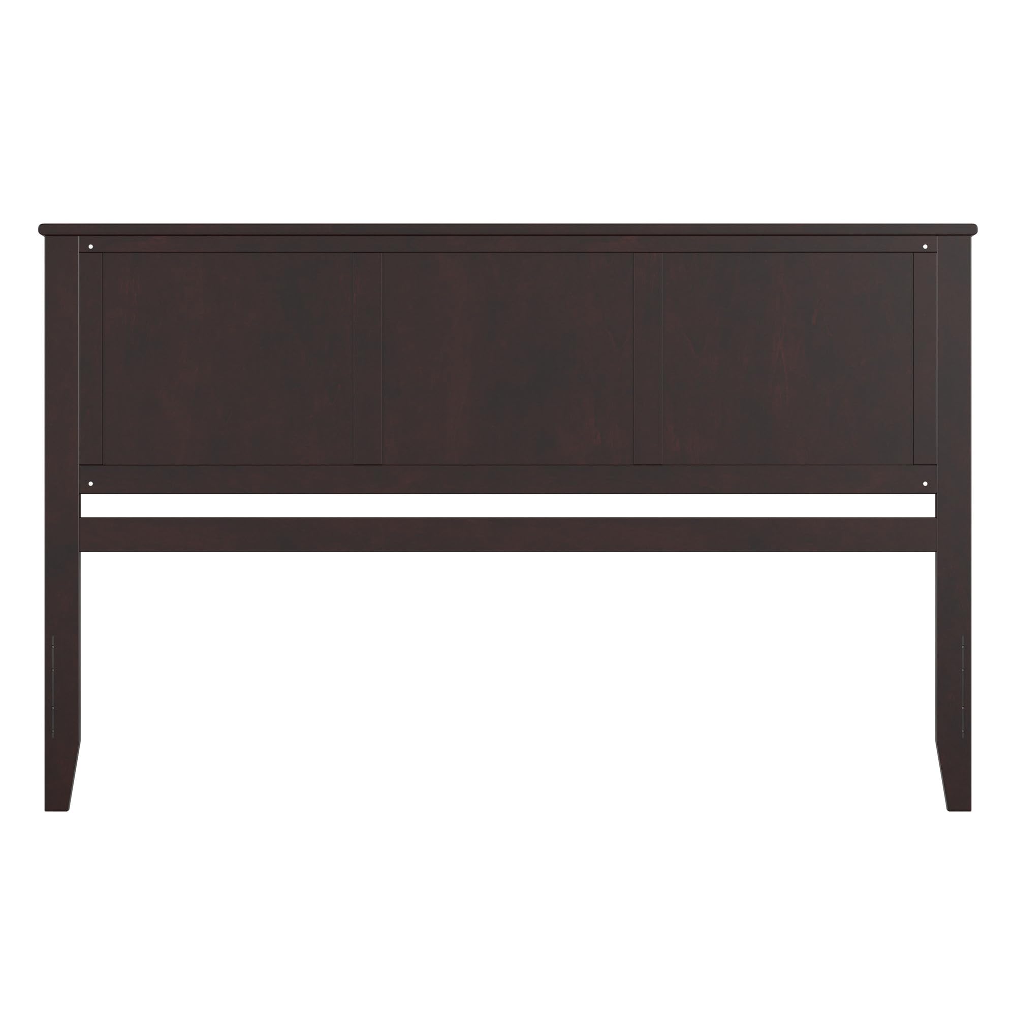 AFI, Madison King Solid Wood Panel Headboard, Espresso