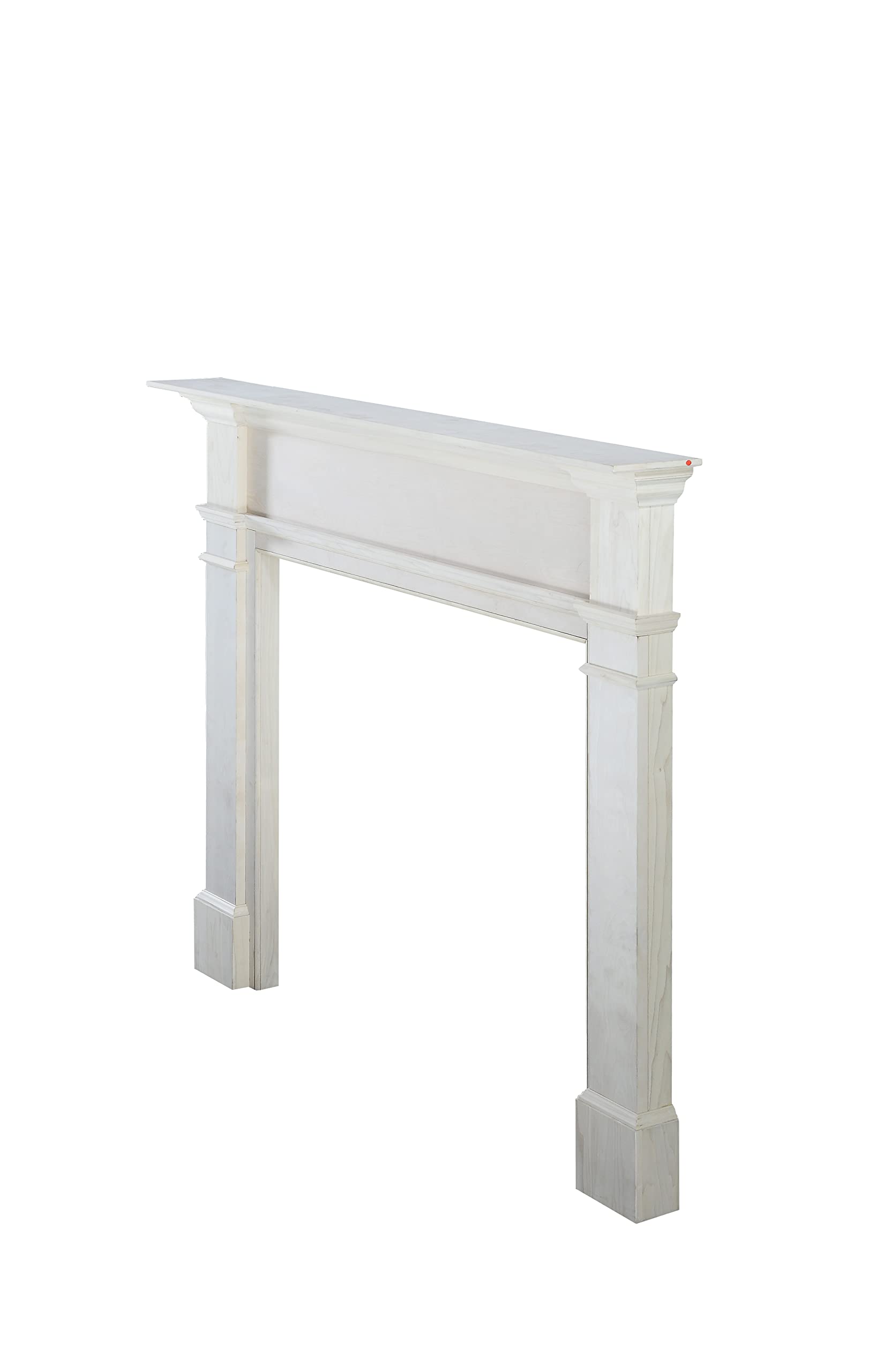 Pearl Mantels ARYB56120 Bold Yet Unpretentious and Homey Wood Mantel Surround, 56", Unfinished