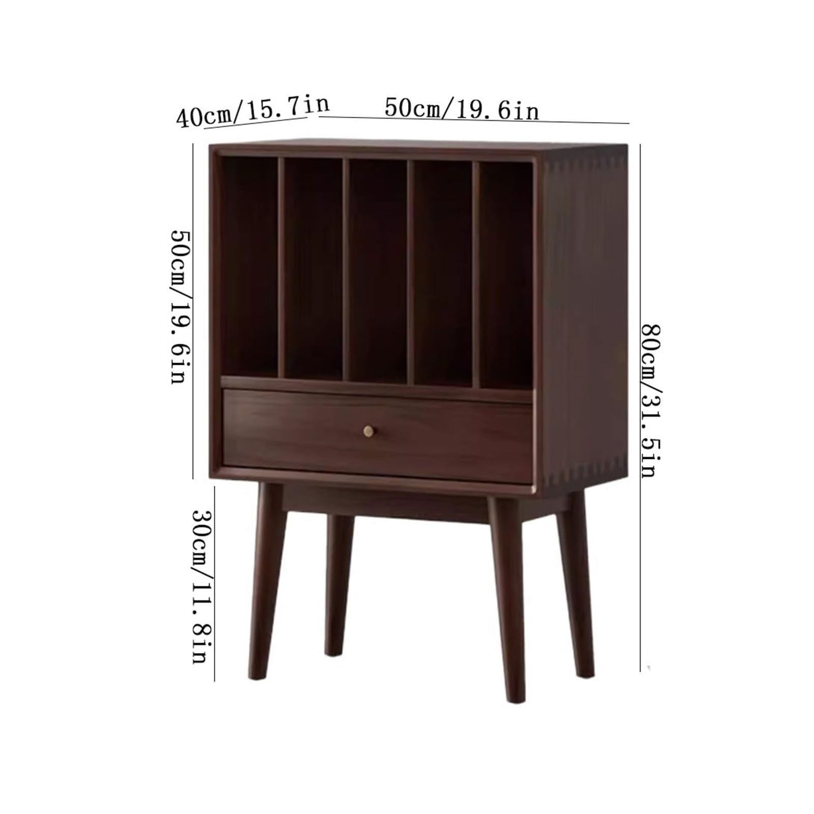 uP9sF2mD DVD Shelf Organizer Vinyl Record Cabinet with Drawers Large Capacity Living Room CD Magazine Storage Rack CD Storage Rack
