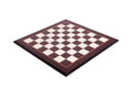 The House of Staunton Standard Traditional Chess Board - 2.25" (Striped Ebony & Bird's Eye Maple - Satin Finish)
