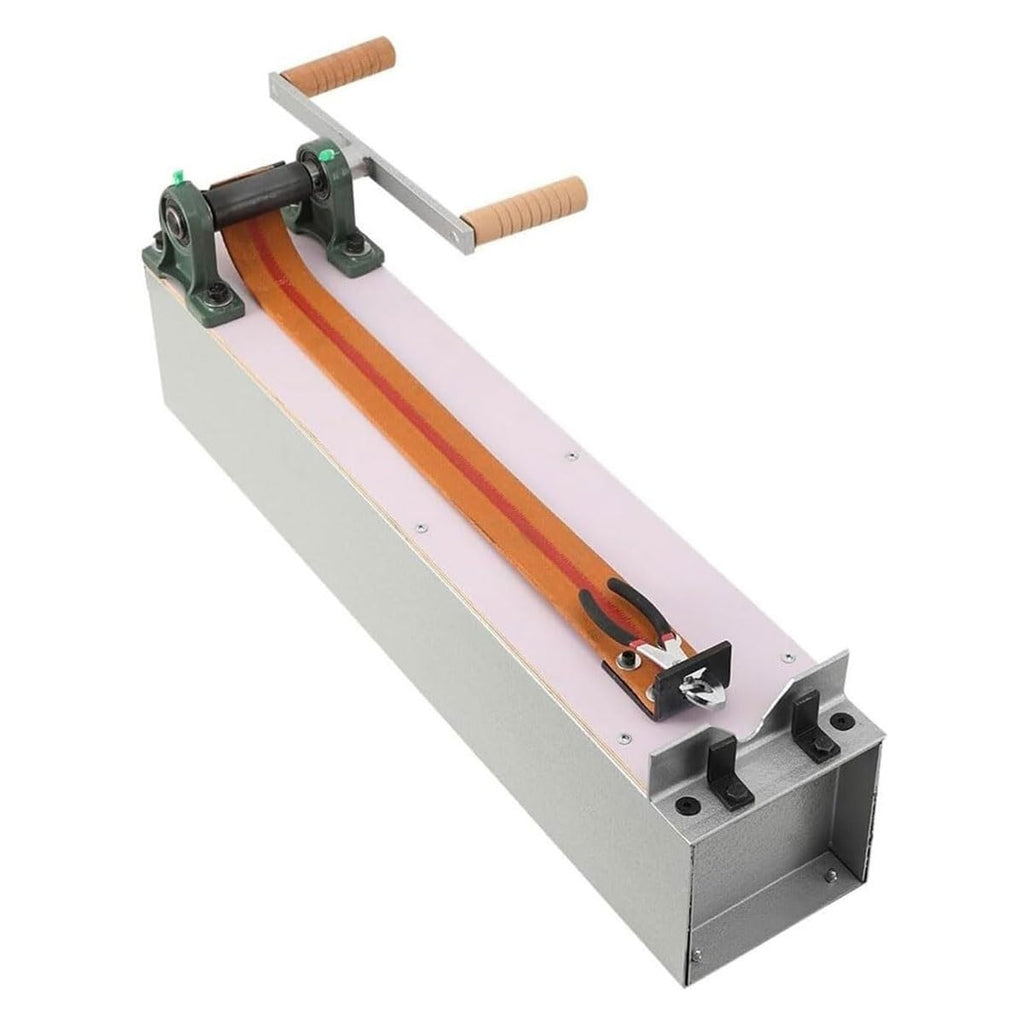 Zocxielr Manual Wire Drawing Bench,Jewelry Wire Pulling Machine with Steel Frame and Leather Belt,Compact Jewelry Craft Tool