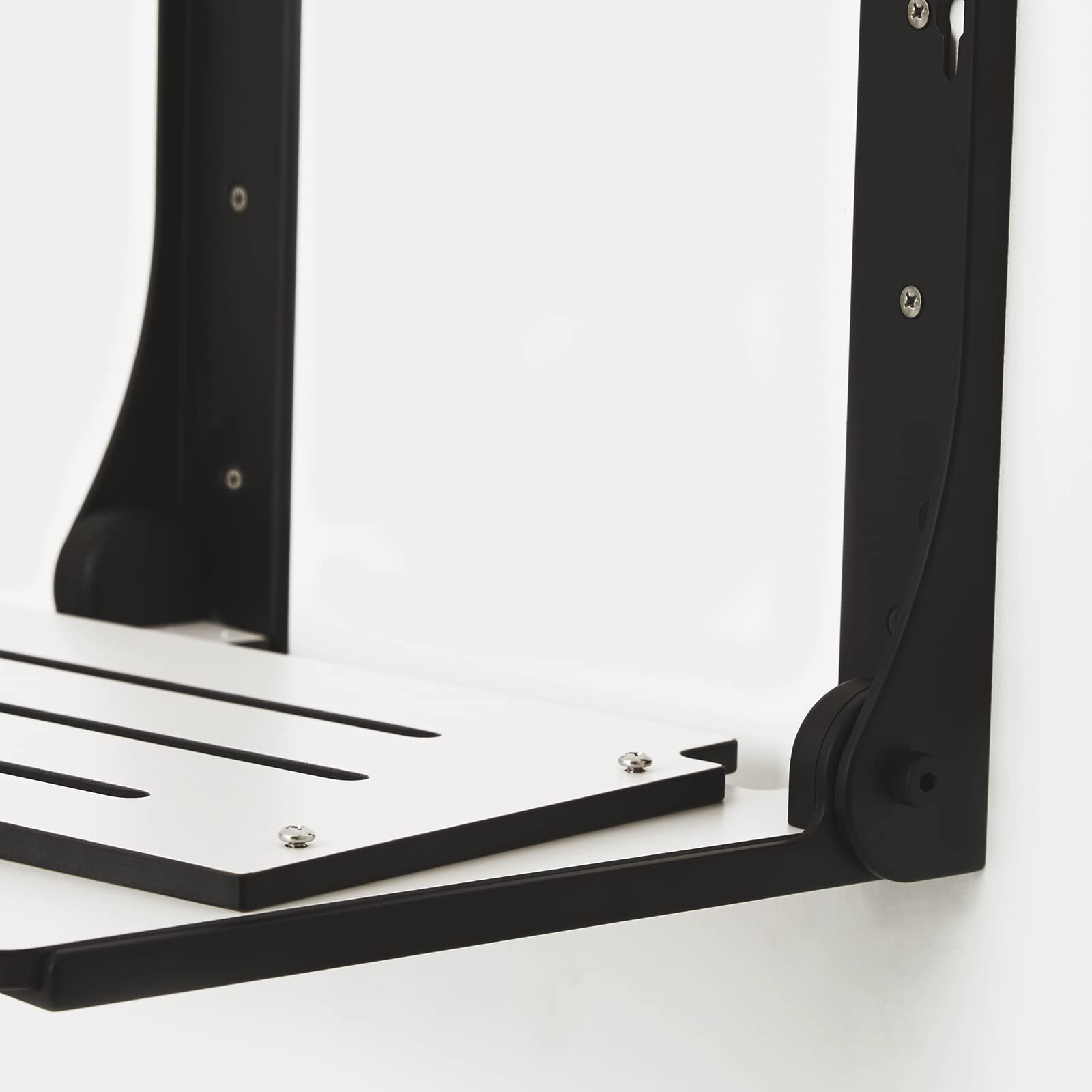 Seachrome SHAF-185155-PWS-S-MB Shower Bench Seat, White