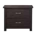 Modus Furniture Yosemite Solid Wood Lateral File Cabinet, Café