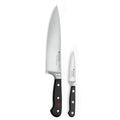 Wüsthof Classic 2-Piece Chef's Knife Set, Black - Custom Engraved