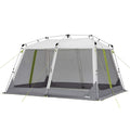 CORE 12'x10' Instant Screen House | Folding and Portable Large Pop Up Canopy Shelter with Included Carry Bag | Perfect for Family Camping, Outdoor, Picnic, Backyards, BBQ, Tailgate, Patio and Party