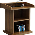 DHXIAMZ Acrylic Podium for Presentations and Events, Durable Design with Clear Visibility