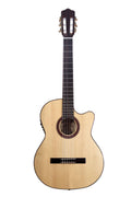 Kremona Rosa Luna CW – Acoustic/Electric Flamenco Guitar – Handmade in Europe – Padded Gig Bag Included