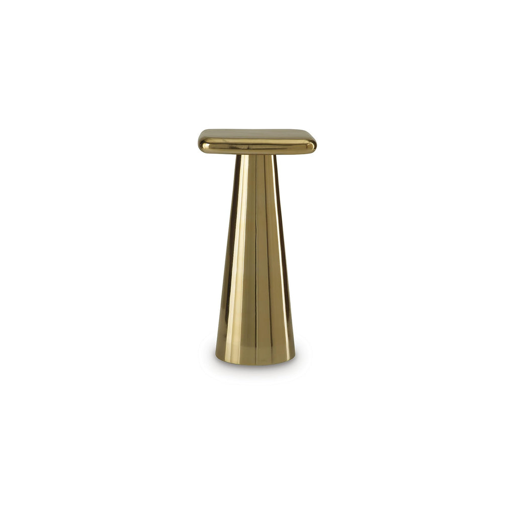 Signature Design by Ashley Dallenburg Contemporary Accent Table, Gold