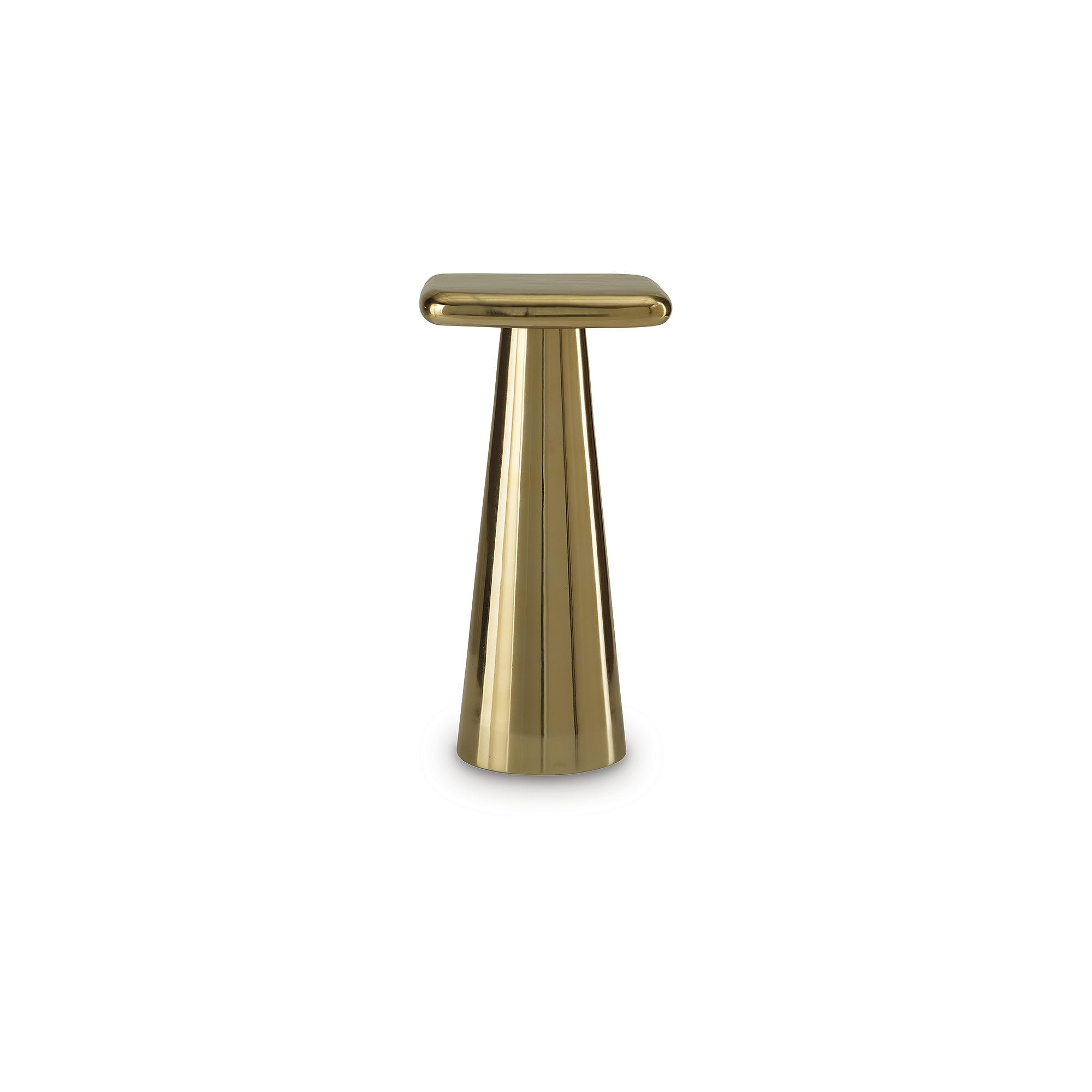Signature Design by Ashley Dallenburg Contemporary Accent Table, Gold