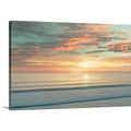 CANVAS ON DEMAND Beach Sunrise Canvas Wall Art Print by Alex Hanson, Contemporary, Home Decor, Ocean Artwork,60" x40in