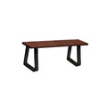 Salsbury Wood Locker Bench - 48 Inches - 14 Inches Deep - Dark Finish - Free Standing
