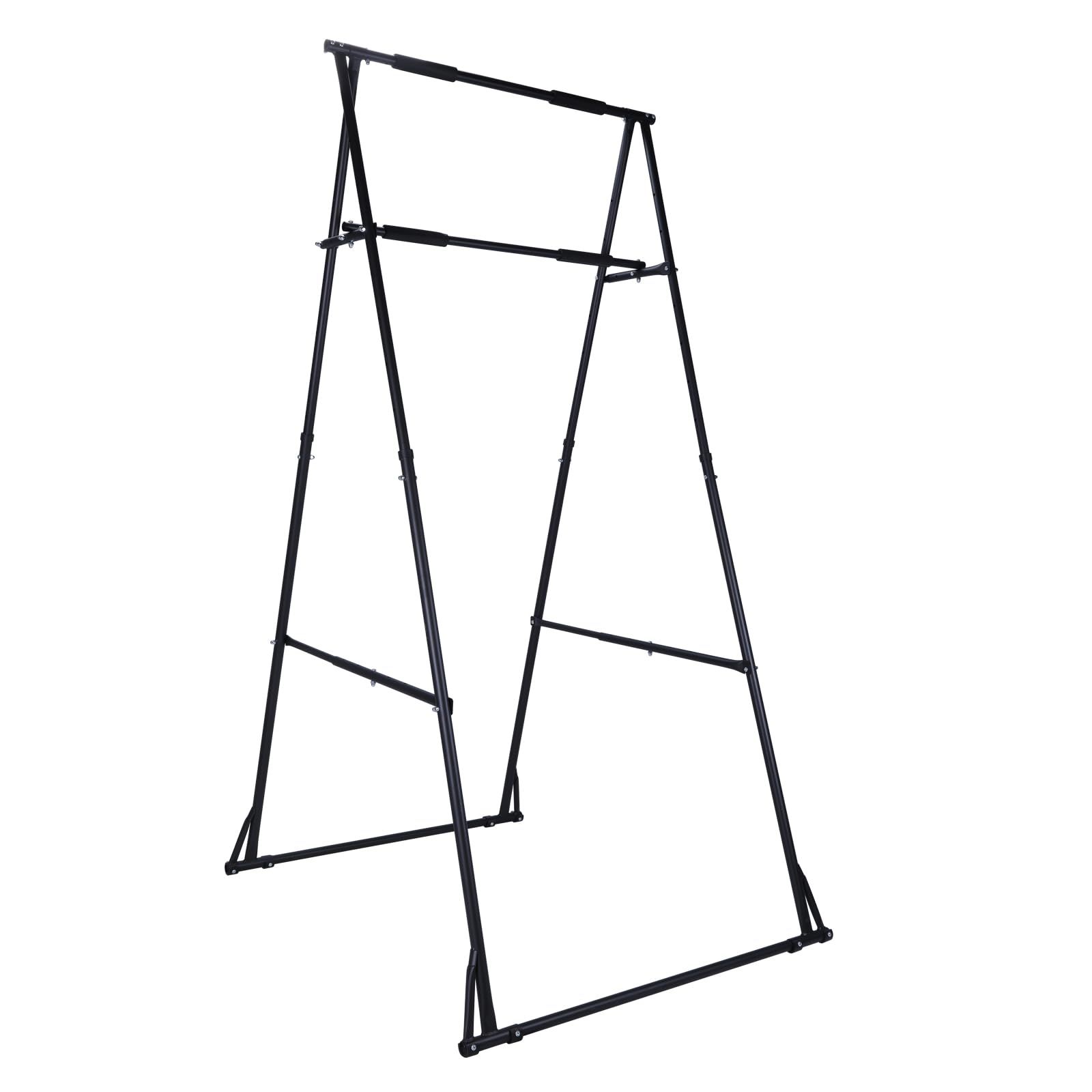Generic Foldable Pullup Fitness Equipment Adjustable Multifunctional Exercise Rack for Home Gym Strength Training