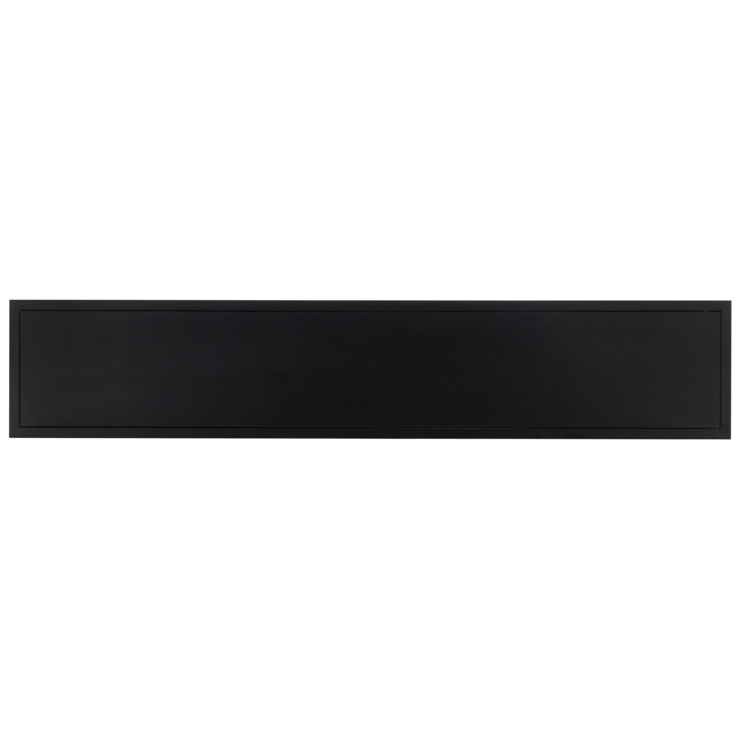 SAFAVIEH Couture Collection - Hodge Black Metal Console Table with 3 Shelves, Modern Minimalist Storage & Display (SFV9559A)