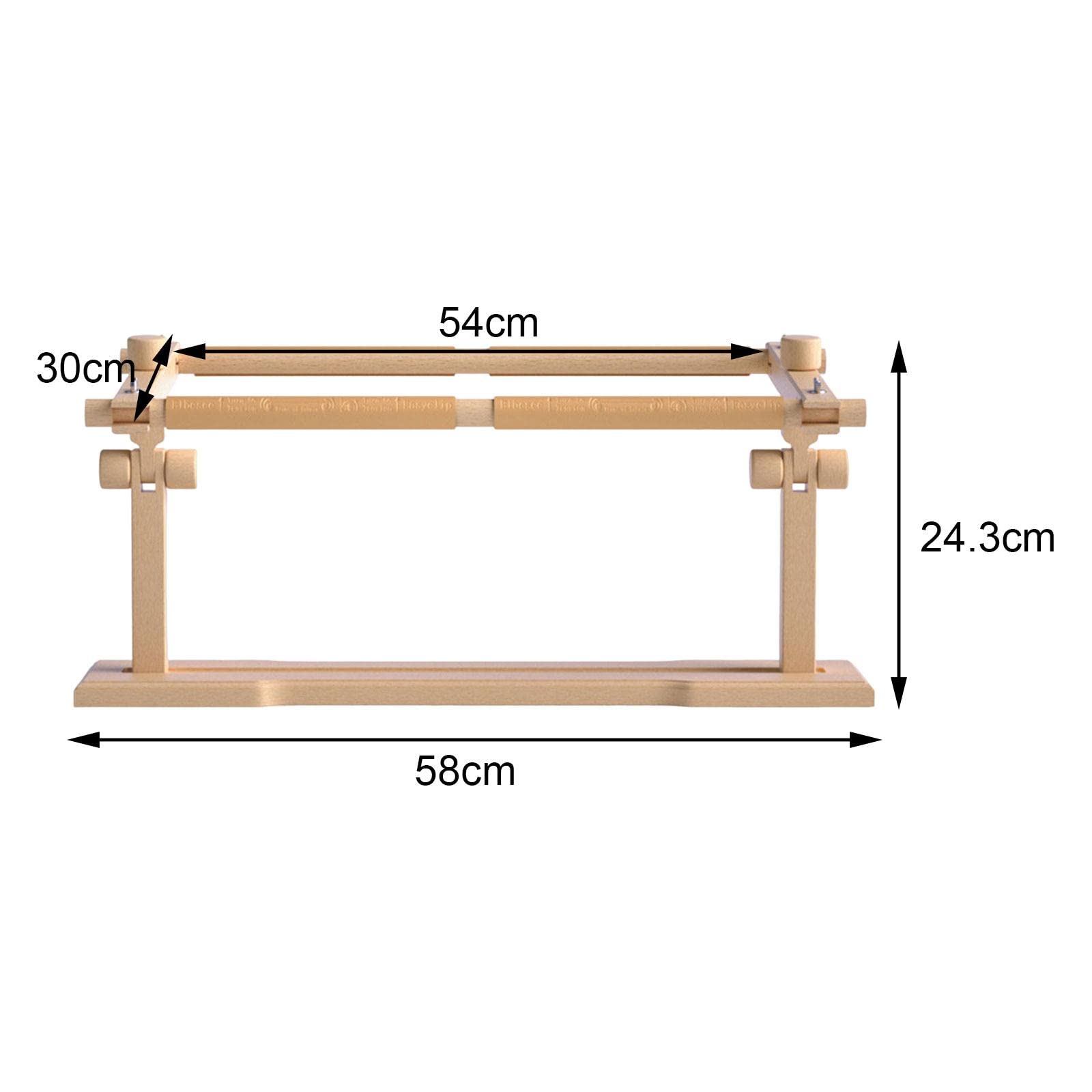 ELUKHT Cross Stitch Stand Table Hands Free Embroidery Stand Cross Stitch Frame for Handwork Quilt Frame for Hand Quilting Wooden Tapestry Frame