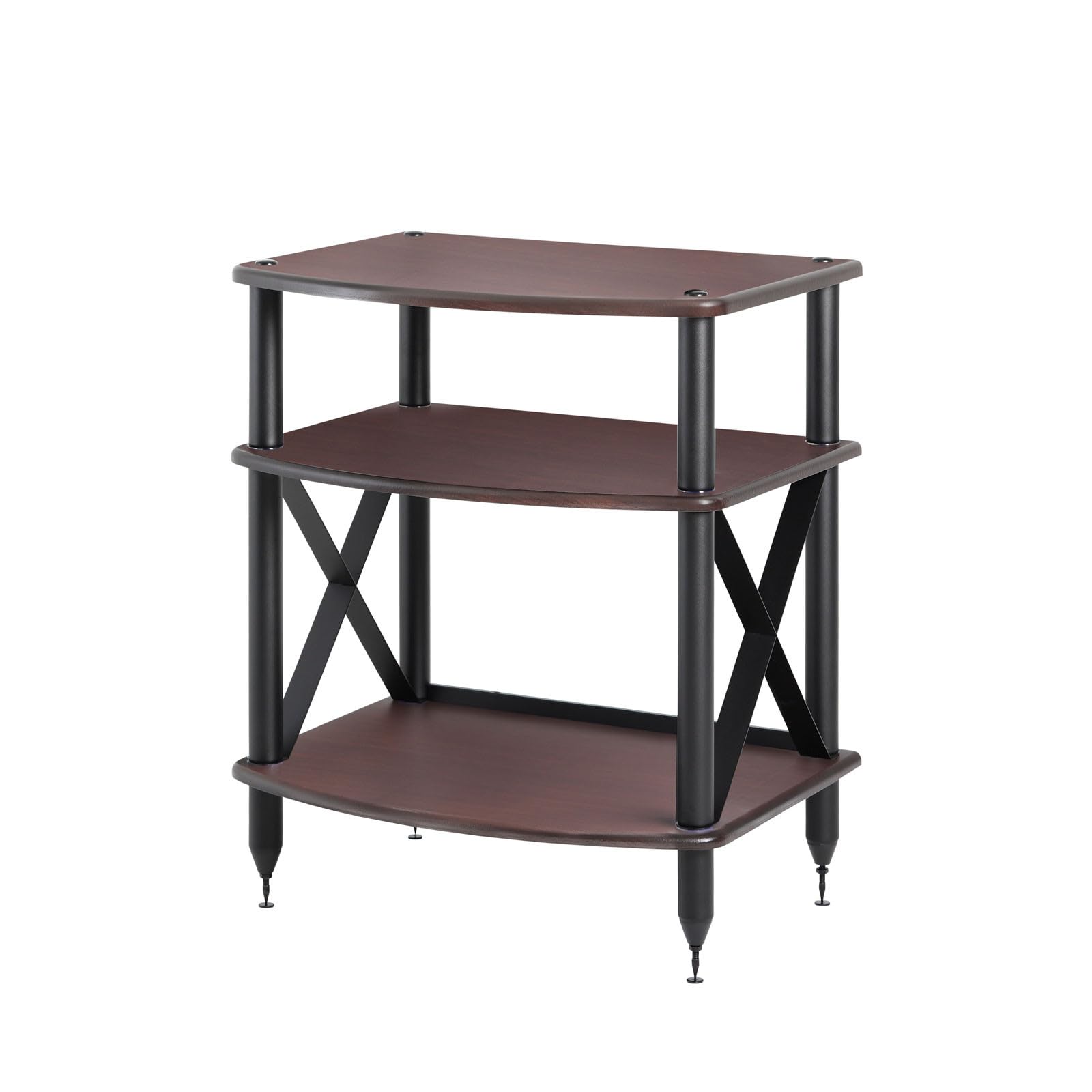 Pangea Audio Vulcan TT Turntable Stand with Vinyl Record Storage (Espresso)