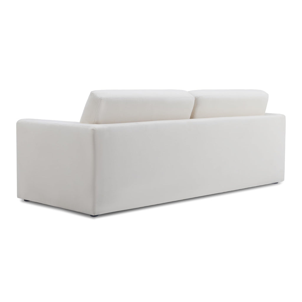 Tov Furniture Ryan Cream Upcycled Linen Sofa Bed