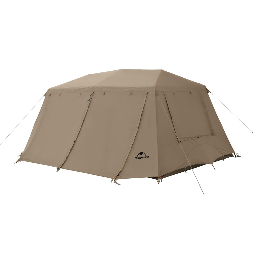 Naturehike Village Instant Tent, 4 Person 8 Person Camping Tent with Full Rainfly, Waterproof Large Cabin Tents for Car Camping