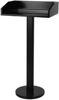 Lectern Podium Stand, Lectern Podium Free-Standing Floor Standing Pulpit Hotel Restaurant Entrance Podium Welcome Table Speaking Stage Master of Ceremonies