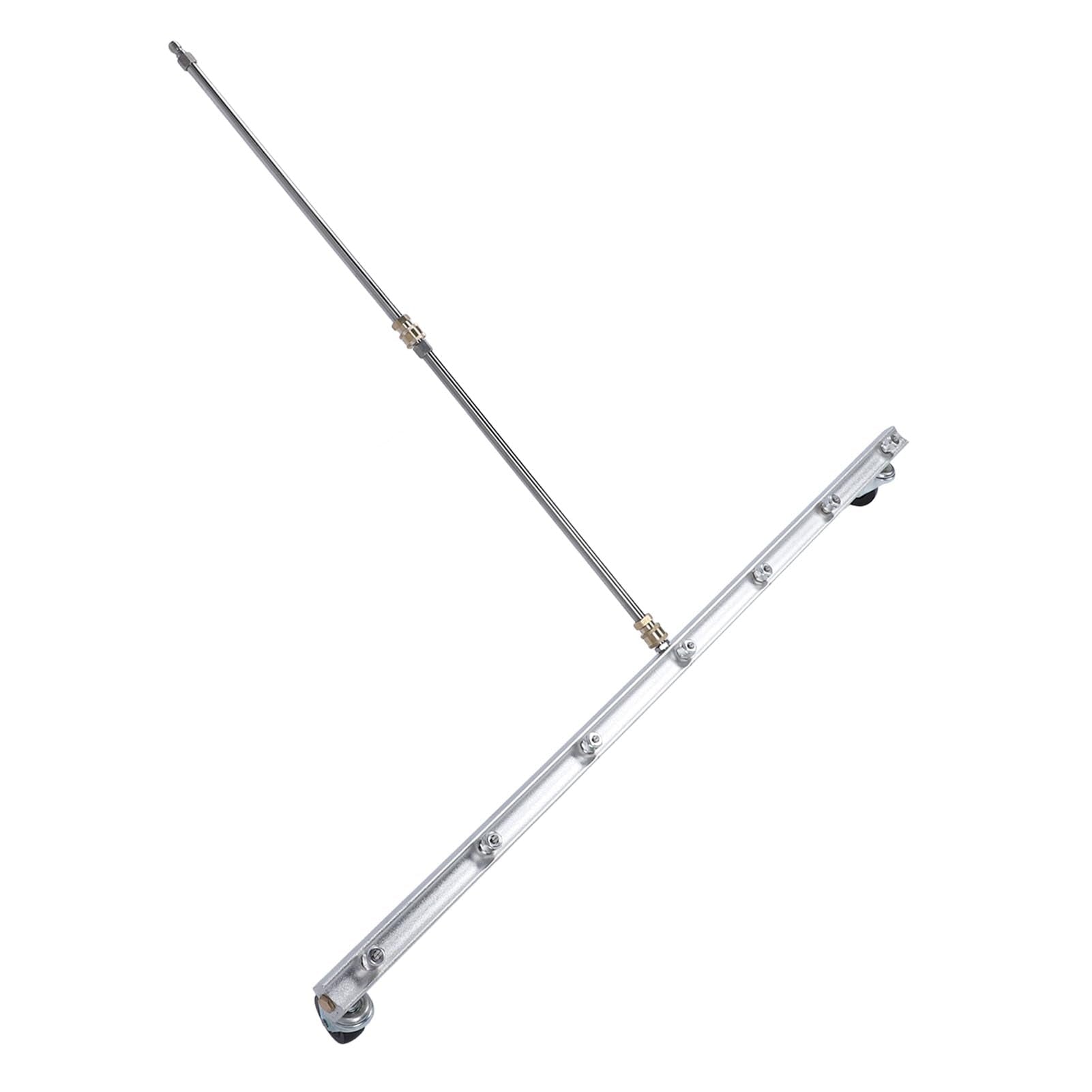 39.37inch Pressure Washer Cleaner, Power Pressure Washer Attachment, Stainless Steel Water Broom with 1/4inch Quick Connector, Surface Cleaner for Household and Business Use (for Undercarriage