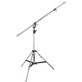 Kupo Steel Baby Boom Stand, Heavy Duty Convertible Stand and Boom Arm, Stand Load 26.4lbs, Boom Load 11lbs, Boom Range 43.7"–75.2", Black (KS142412)