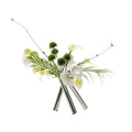 Artificial Plant Light Luxury Creative Round Tube Simulation Flower Art Decoration Sample Room Living Room Porch Flower Arrangement Simple Decoration Artificial Tree Indoor