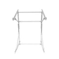Embroidery Frame,,Embroidery Stand Cross Embroidery Frame Embroidery Auxiliary Tool Adjustable Floor Stand Lean Tube Suitable for Craftsmanship and Sewing, 39.37*28.34*20.47in, Silver